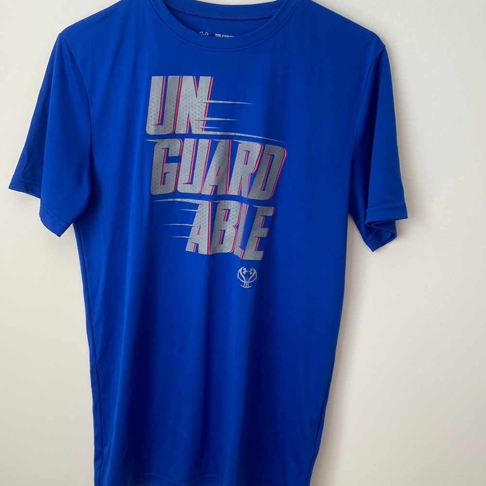 Under Armour Tee.  Blue.  Youth XL.